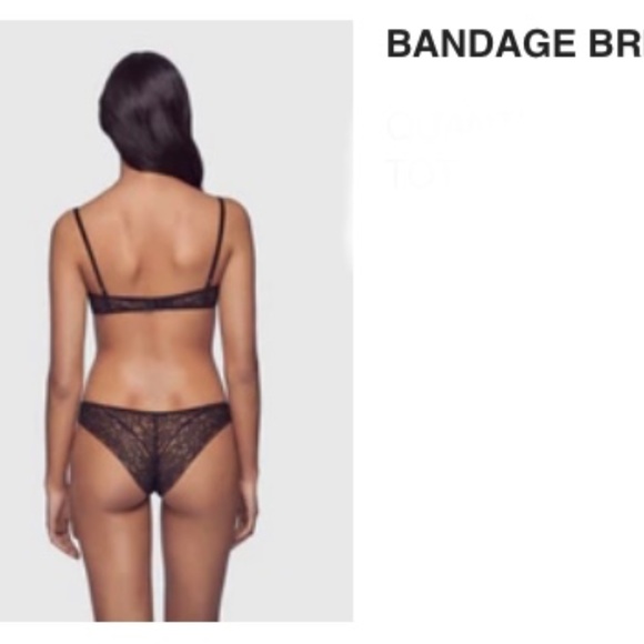 =VALENTINE SPECIAL= NWT: Kiki de Montparnasse Black Lace Brief  Size M - Picture 8 of 8